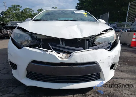 2016 Toyota Corolla Le из США, поврежденный, VIN 2T1BURHE3GC734018